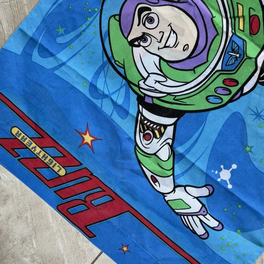 Vintage Woody Round Up Buzz Light Year Standard Pillowcase USA Toy Story Pixar‎